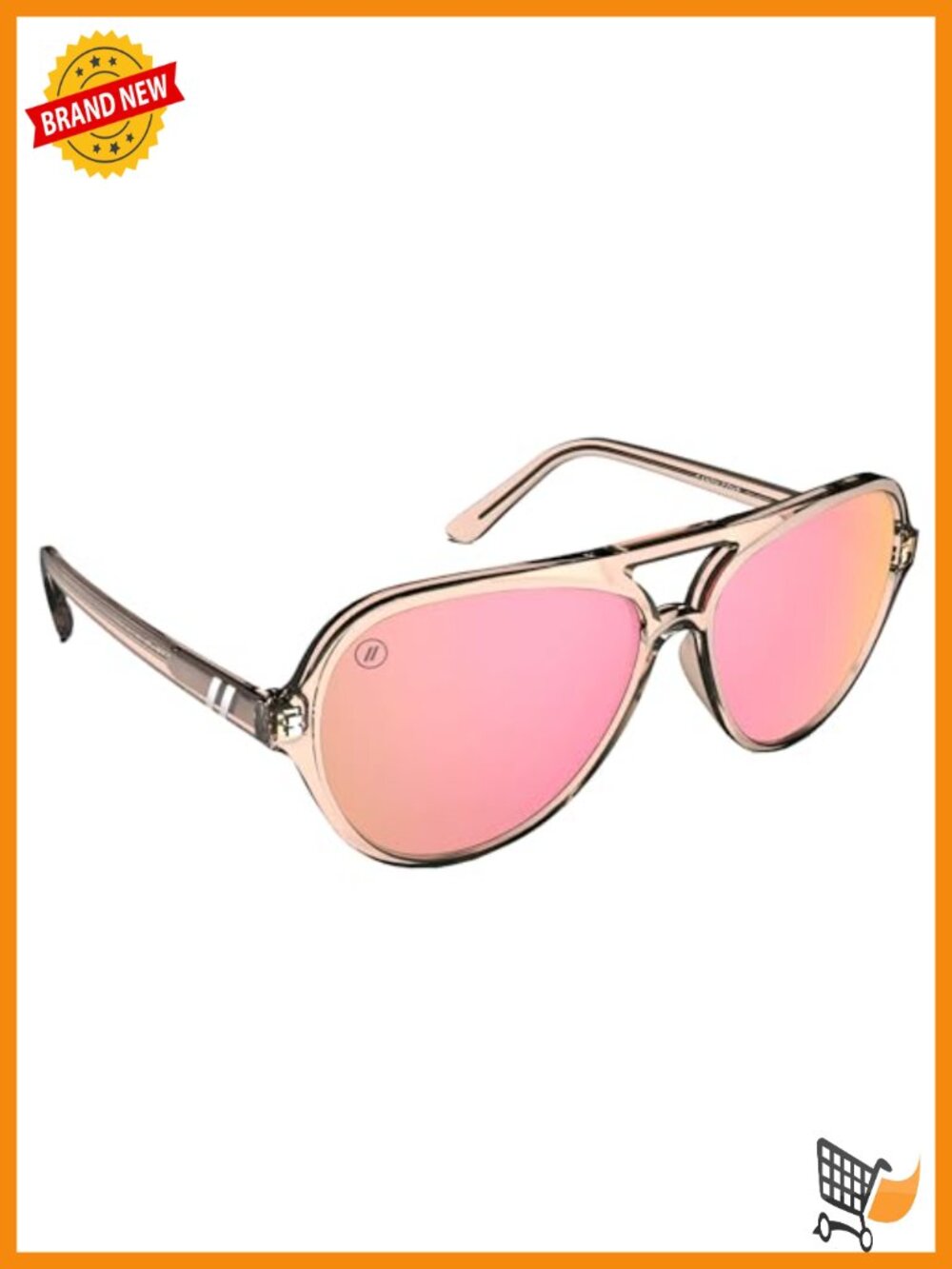 Polarized Aviator Sunglasses Wrap-Around 100% UV Protection for Women